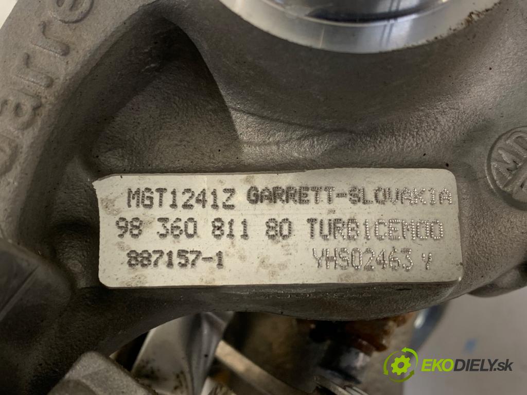 OPEL CROSSLAND X / CROSSLAND (P17, P2QO) 2017 - 2022    1.2 (75) 81 kW [110 KM] benzyna 2017 - 2022  turbo 9836081180 (Turbodúchadla (kompletní))