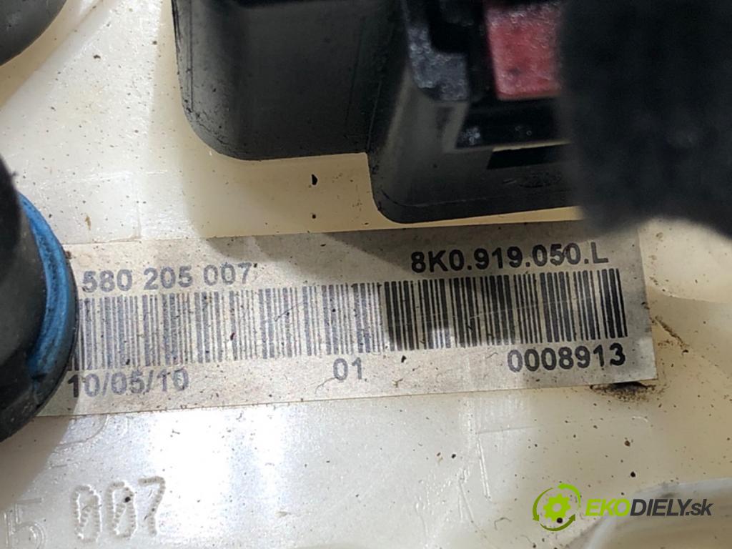 AUDI A4 B8 Avant (8K5) 2007 - 2015    2.0 TDI 105 kW [143 KM] olej napędowy 2008 - 2015  Pumpa paliva vnútorná 8K0919050L (Palivové čerpadlo)