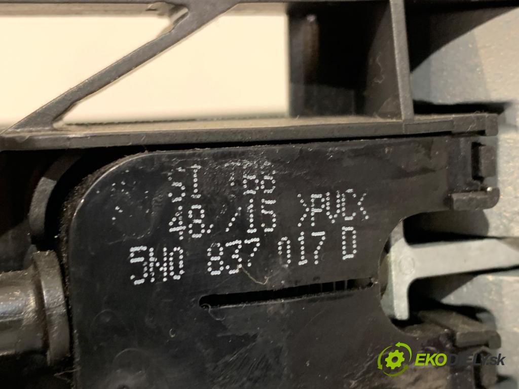 AUDI A3 (8V1, 8VK) 2012 - 2020    2.0 TFSI 140 kW [190 KM] benzyna 2016 - 2017  Kľučka vonkajšia pravy zad