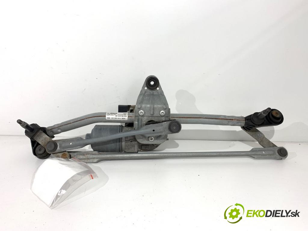 AUDI A3 (8V1, 8VK) 2012 - 2020    2.0 TFSI 140 kW [190 KM] benzyna 2016 - 2017  Mechanizmus stieračov predný 8V1955023C (Motorček stieračov predný)