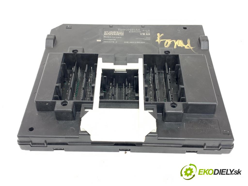 AUDI A3 (8V1, 8VK) 2012 - 2020    2.0 TFSI 140 kW [190 KM] benzyna 2016 - 2017  Modul komfortu 5Q0937085AH (Modul komfortu)