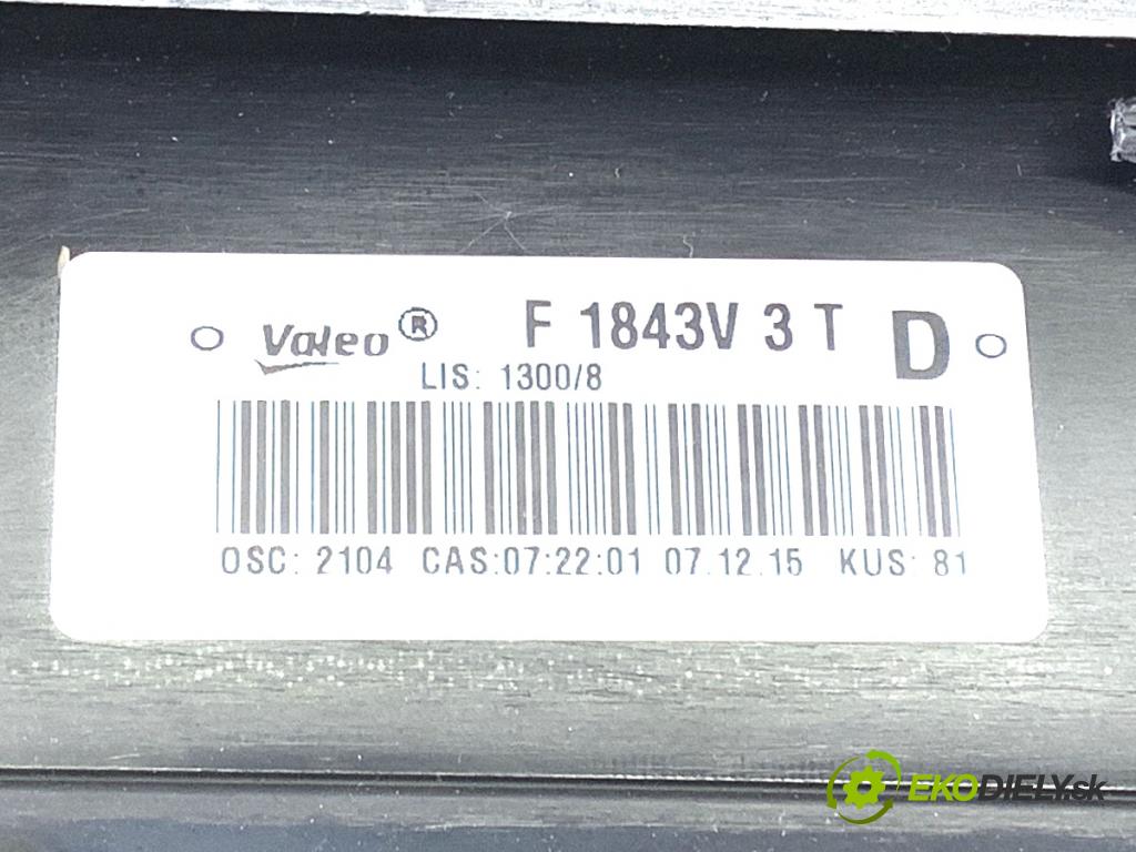 AUDI A3 (8V1, 8VK) 2012 - 2020    2.0 TFSI 140 kW [190 KM] benzyna 2016 - 2017  Výhrevné teleso, radiátor kúrenia komplet KOMBAJN F1843V (Radiátor kúrenia)