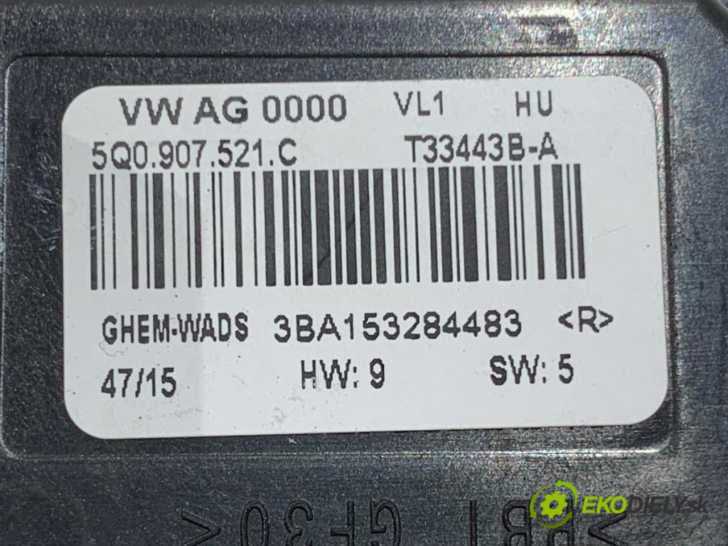 AUDI A3 (8V1, 8VK) 2012 - 2020    2.0 TFSI 140 kW [190 KM] benzyna 2016 - 2017  Odpor, rezistor kúrenia vzduchu 5Q0907521C (Odpor (rezistor) kúrenia)