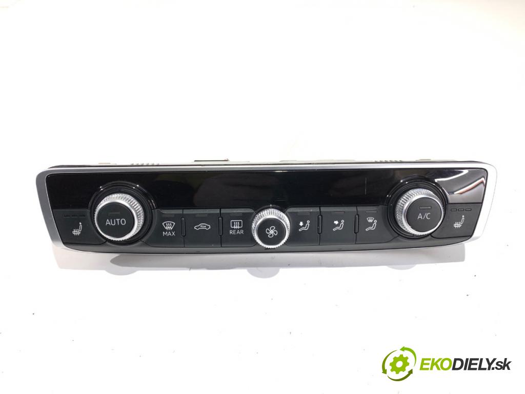 AUDI A3 (8V1, 8VK) 2012 - 2020    2.0 TFSI 140 kW [190 KM] benzyna 2016 - 2017  Panel ovládania kúrenia 8V0820043D (Prepínač/spínač/tlačidlo a ovládač kúrenia)