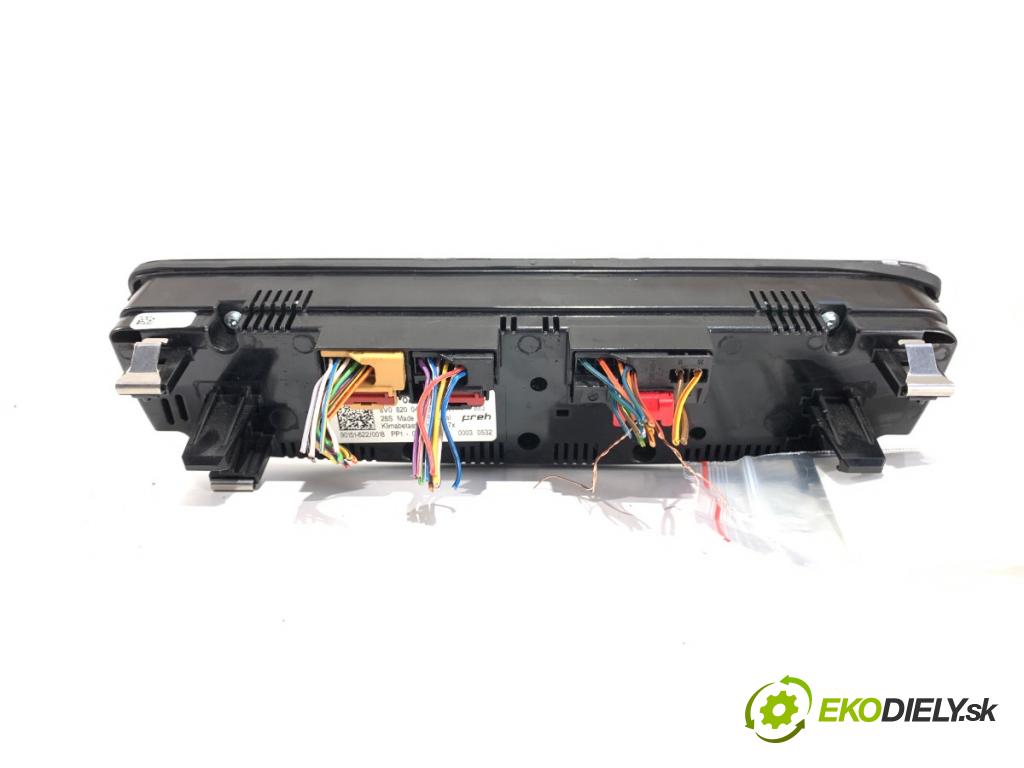 AUDI A3 (8V1, 8VK) 2012 - 2020    2.0 TFSI 140 kW [190 KM] benzyna 2016 - 2017  Panel ovládania kúrenia 8V0820043D (Prepínač/spínač/tlačidlo a ovládač kúrenia)