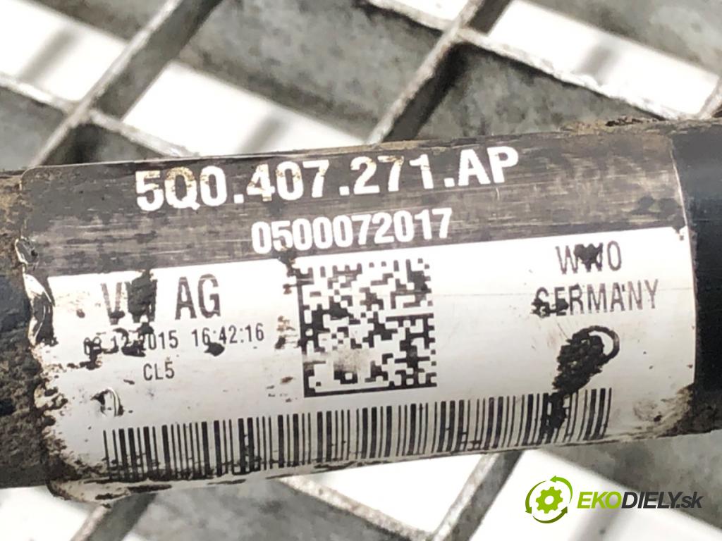 AUDI A3 (8V1, 8VK) 2012 - 2020    2.0 TFSI 140 kW [190 KM] benzyna 2016 - 2017  Poloos ľavy predný 5Q0407271AP