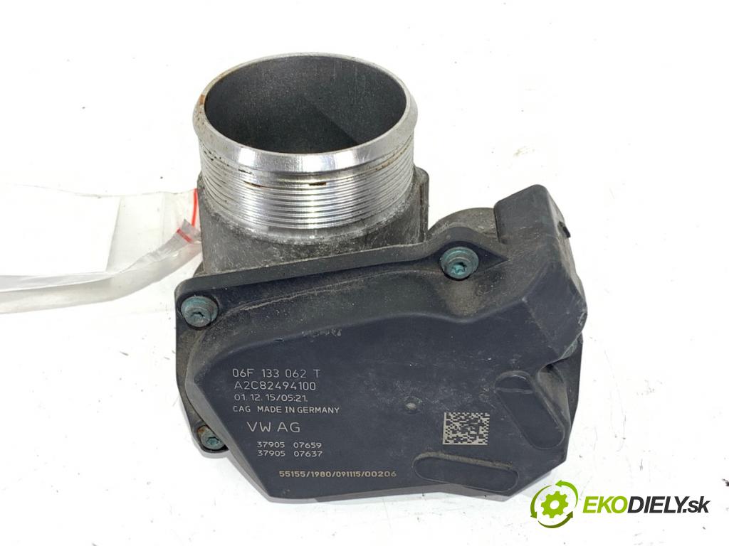 AUDI A3 (8V1, 8VK) 2012 - 2020    2.0 TFSI 140 kW [190 KM] benzyna 2016 - 2017  Škrtiaca klapka 06F133062T (Škrtiaca klapka)