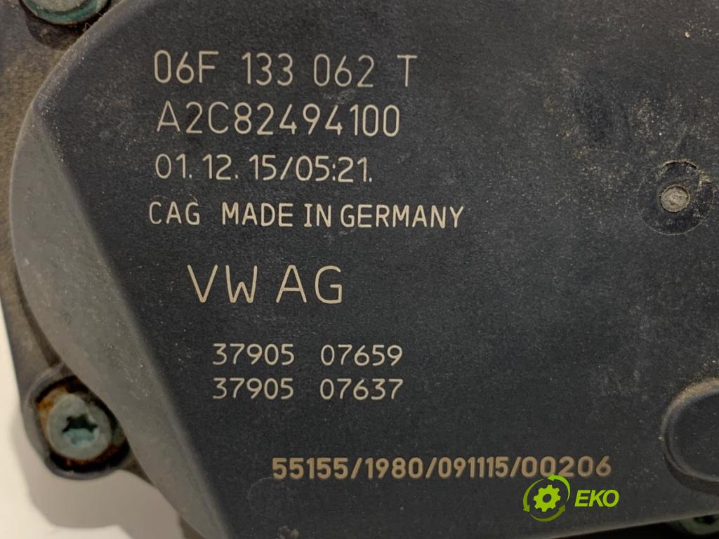 AUDI A3 (8V1, 8VK) 2012 - 2020    2.0 TFSI 140 kW [190 KM] benzyna 2016 - 2017  Škrtiaca klapka 06F133062T (Škrtiaca klapka)
