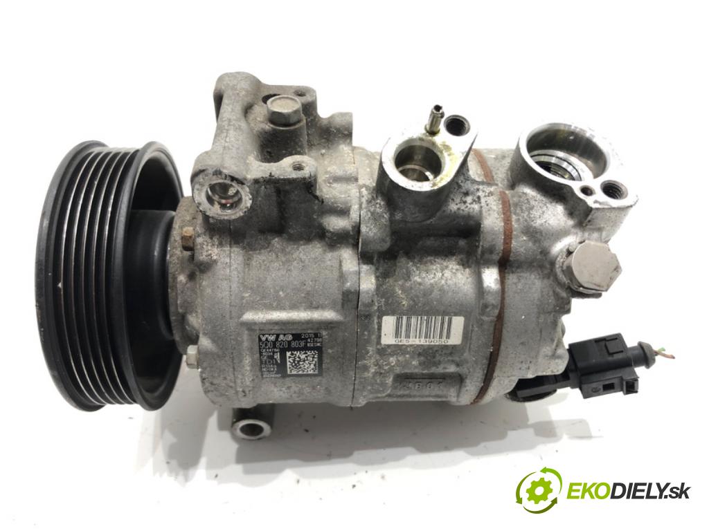 AUDI A3 (8V1, 8VK) 2012 - 2020    2.0 TFSI 140 kW [190 KM] benzyna 2016 - 2017  Kompresor klimatizácie 5Q0820803F (Kompresor klimatizácie)