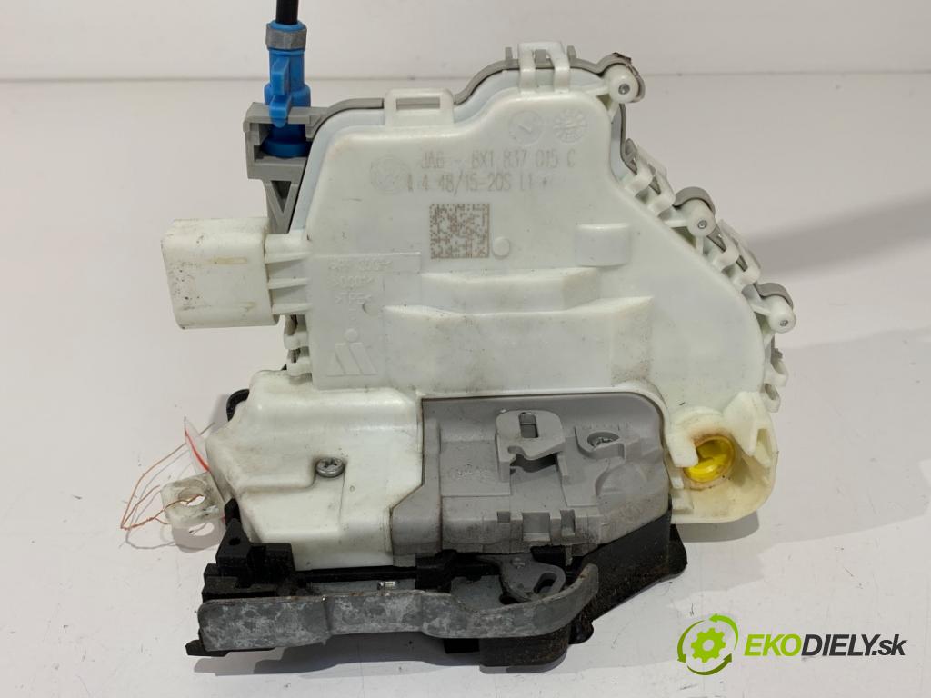 AUDI A3 (8V1, 8VK) 2012 - 2020    2.0 TFSI 140 kW [190 KM] benzyna 2016 - 2017  zámok dveře levý přední část 8X1837015C