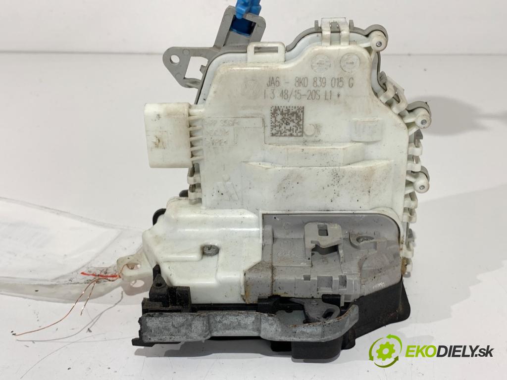 AUDI A3 (8V1, 8VK) 2012 - 2020    2.0 TFSI 140 kW [190 KM] benzyna 2016 - 2017  zámok dveře levý zadní část 8K0839015G