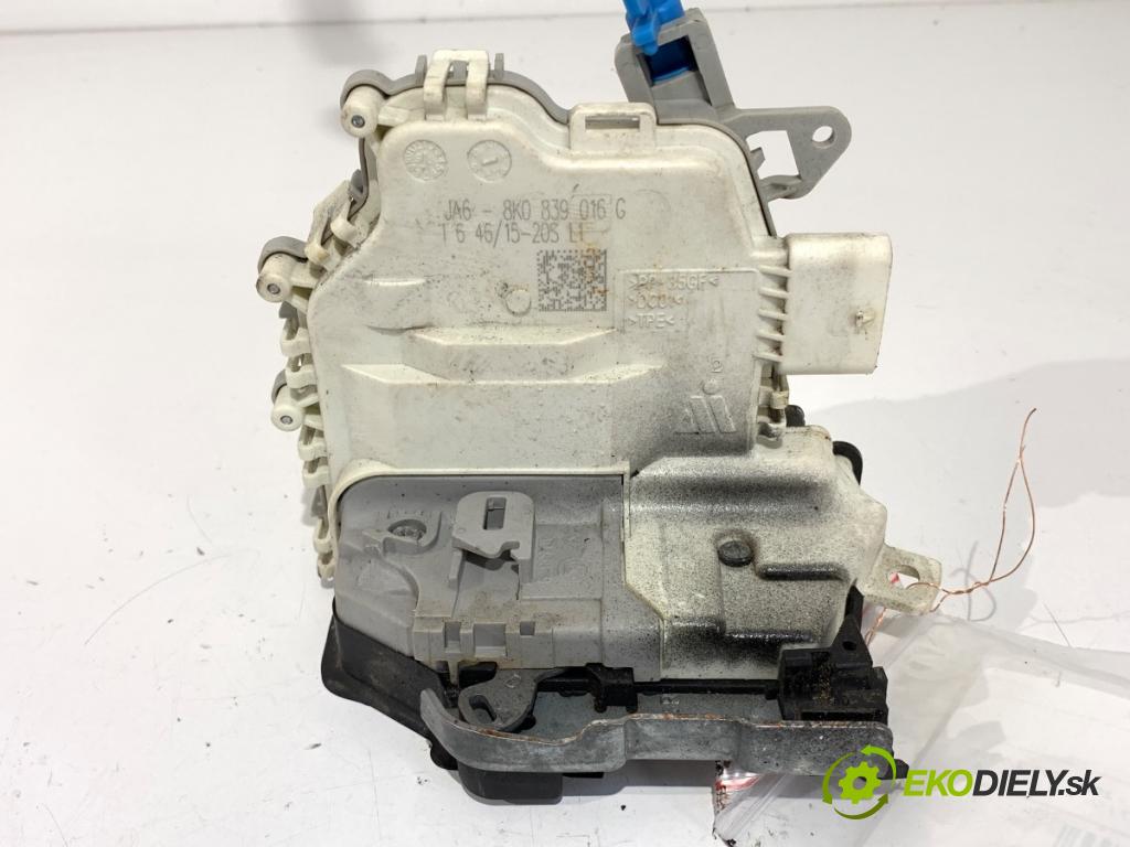 AUDI A3 (8V1, 8VK) 2012 - 2020    2.0 TFSI 140 kW [190 KM] benzyna 2016 - 2017  zámok dveře pravý zadní část 8K0839016G