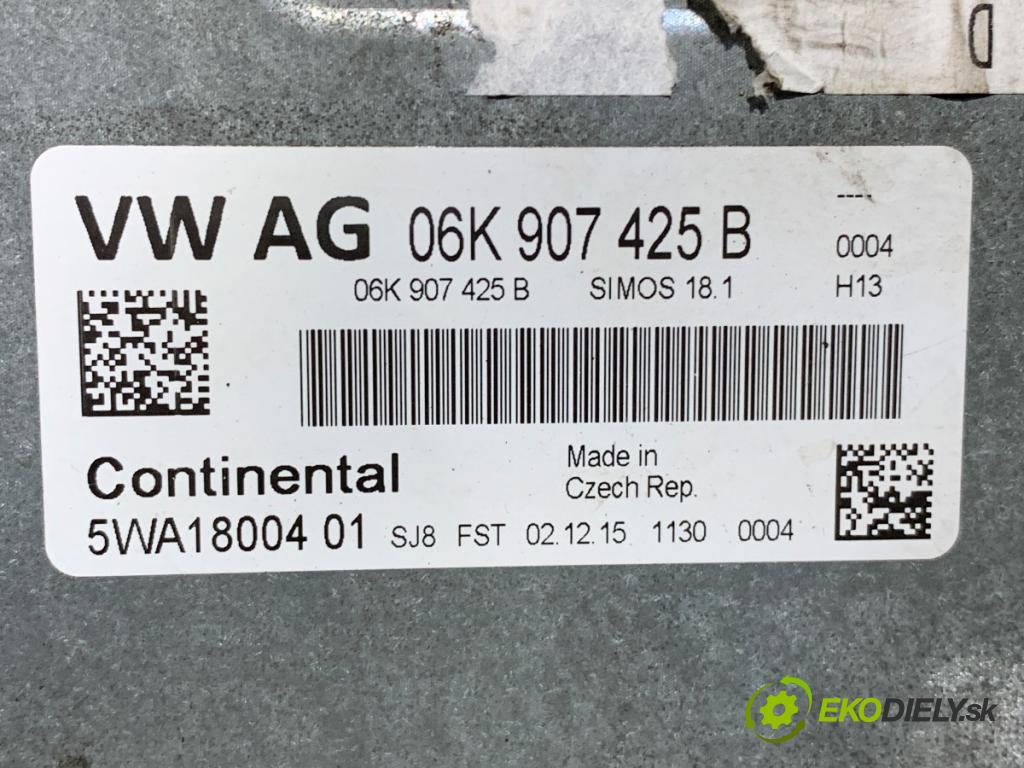 AUDI A3 (8V1, 8VK) 2012 - 2020    2.0 TFSI 140 kW [190 KM] benzyna 2016 - 2017  riadiaca jednotka Motor 06K907425B (Riadiaca jednotka)