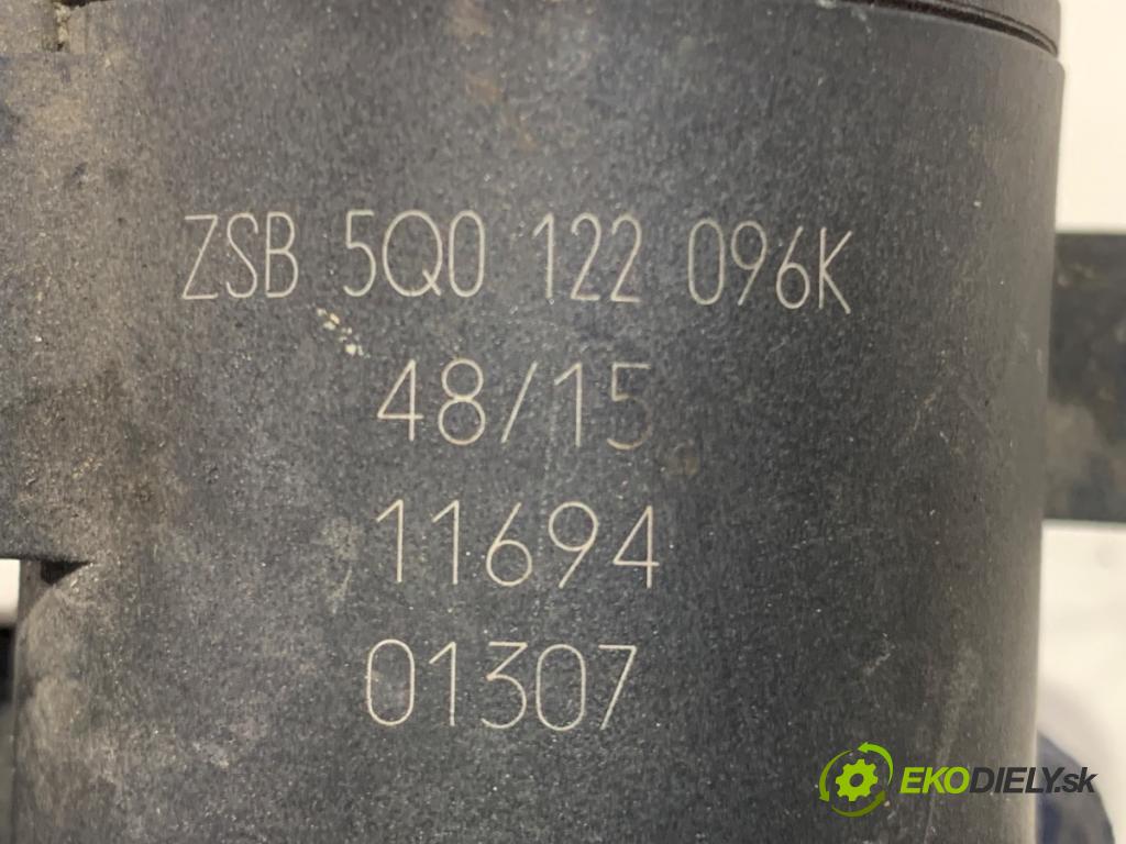 AUDI A3 (8V1, 8VK) 2012 - 2020    2.0 TFSI 140 kW [190 KM] benzyna 2016 - 2017  DALŠÍ: Pumpa vody 5Q0122096K (Vodná pumpa)