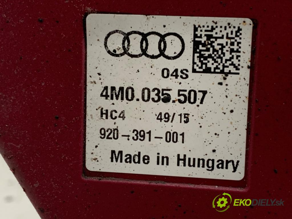 AUDI A3 (8V1, 8VK) 2012 - 2020    2.0 TFSI 140 kW [190 KM] benzyna 2016 - 2017  Zosilňovač Antenní: 4M0035507 (Zosilňovač)