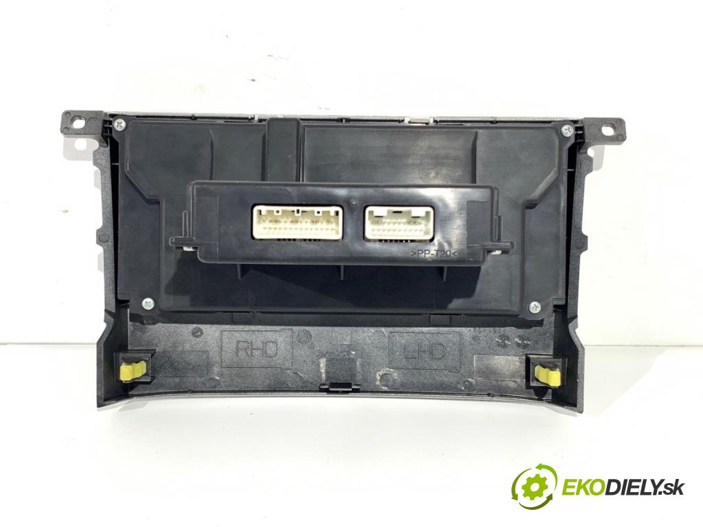 TOYOTA COROLLA Verso (ZER_, ZZE12_, R1_) 2004 - 2009    2.2 D-4D (AUR10_) 100 kW [136 KM] olej napędowy 2005 - 2009  Panel ovládania kúrenia 55902-0F020 (Prepínač/spínač/tlačidlo a ovládač kúrenia)