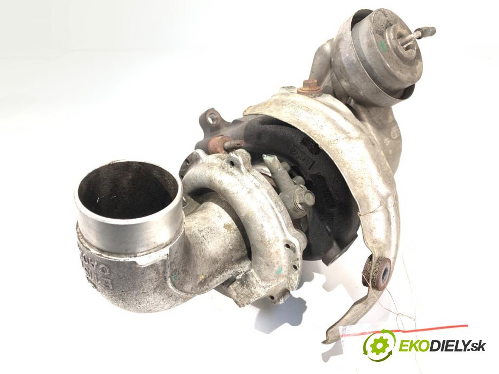 TOYOTA COROLLA Verso (ZER_, ZZE12_, R1_) 2004 - 2009    2.2 D-4D (AUR10_) 100 kW [136 KM] olej napędowy 2005 - 2009  turbo 17201-0R010 (Turbodúchadla (kompletní))
