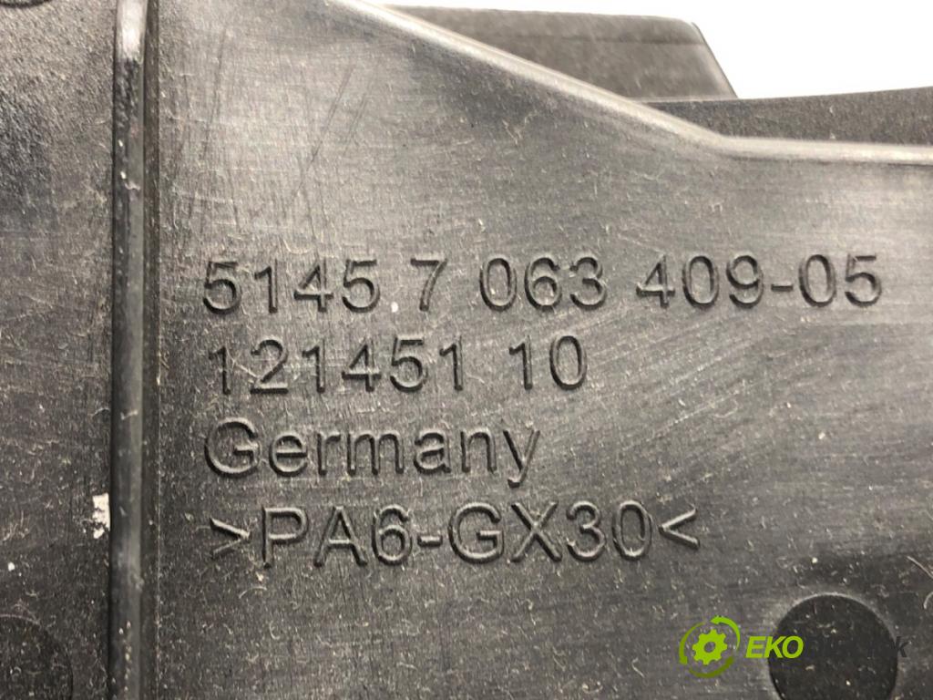 BMW 5 Touring (E61) 2004 - 2010    525 d 145 kW [197 KM] olej napędowy 2007 - 2010  Držiak na nápoje 7063409 (Úchyt, držiak na nápoje)