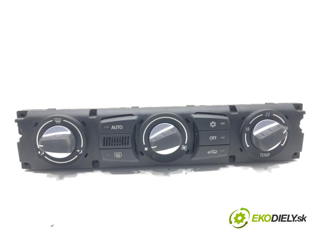 BMW 5 Touring (E61) 2004 - 2010    525 d 145 kW [197 KM] olej napędowy 2007 - 2010  Panel ovládania kúrenia 9155640 (Prepínač/spínač/tlačidlo a ovládač kúrenia)