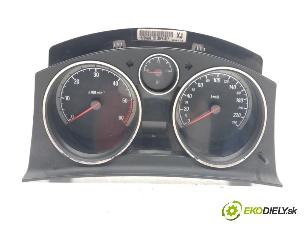 OPEL ASTRA H Kombi (A04) 2004 - 2014    1.7 CDTI (L35) 74 kW [101 KM] olej napędowy 2004 - 2010  Prístrojovka 13225988 (Prístrojová doska, displej)