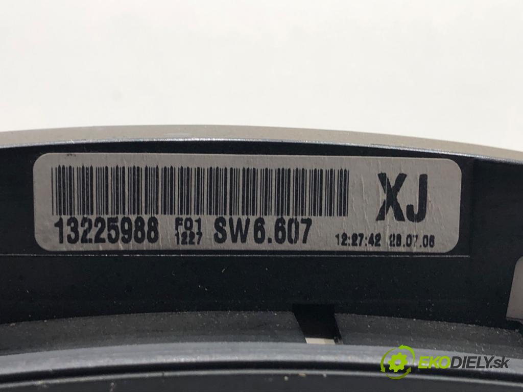 OPEL ASTRA H Kombi (A04) 2004 - 2014    1.7 CDTI (L35) 74 kW [101 KM] olej napędowy 2004 - 2010  Prístrojovka 13225988 (Prístrojová doska, displej)