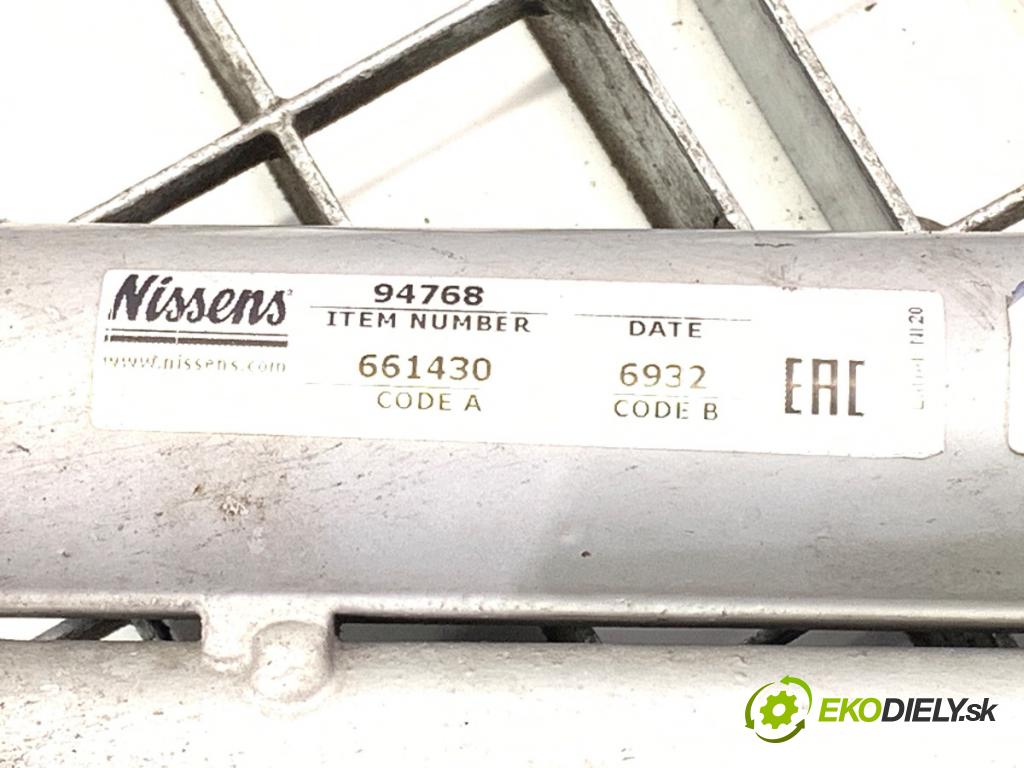 OPEL ASTRA H Kombi (A04) 2004 - 2014    1.7 CDTI (L35) 74 kW [101 KM] olej napędowy 2004 - 2010  Chladič klimatizácie 13132559 (Chladič klimatizácie)