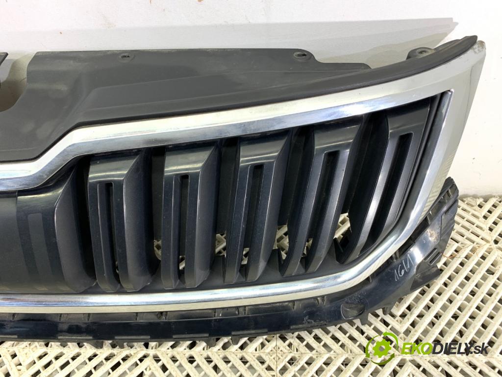 SKODA KODIAQ (NS7, NV7, NS6) 2016 - 2022    2.0 TSI 4x4 140 kW [190 KM] benzyna 2019 - 2022  mřížka maska 565853343 (Mřížky (masky) chladičů)