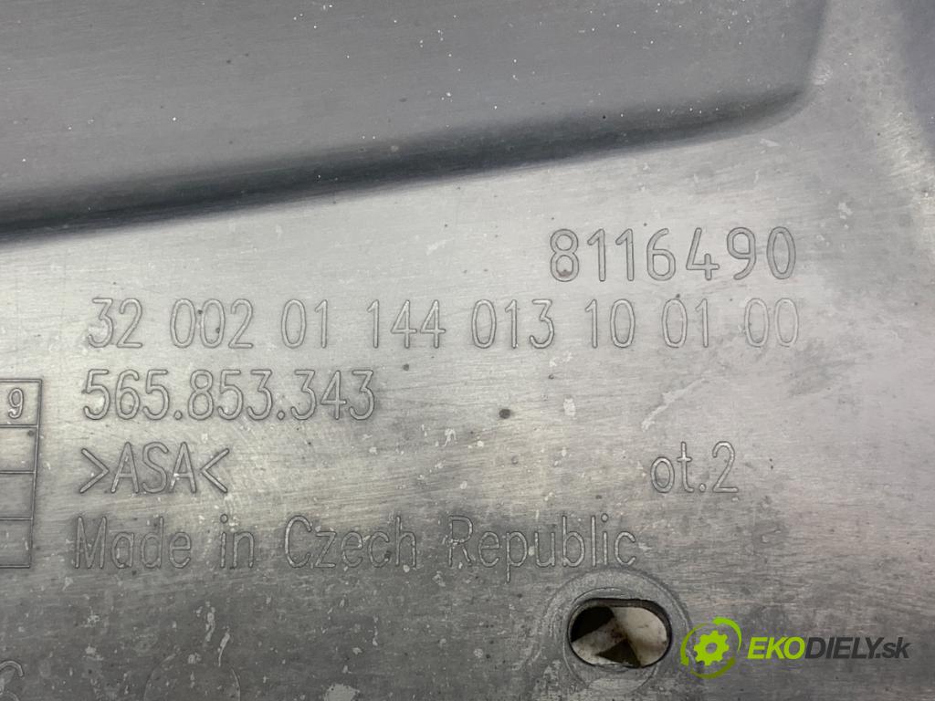 SKODA KODIAQ (NS7, NV7, NS6) 2016 - 2022    2.0 TSI 4x4 140 kW [190 KM] benzyna 2019 - 2022  mřížka maska 565853343 (Mřížky (masky) chladičů)