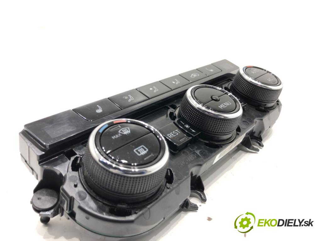 SKODA KODIAQ (NS7, NV7, NS6) 2016 - 2022    2.0 TSI 4x4 140 kW [190 KM] benzyna 2019 - 2022  Panel ovládania kúrenia 565907044BQ (Prepínač/spínač/tlačidlo a ovládač kúrenia)