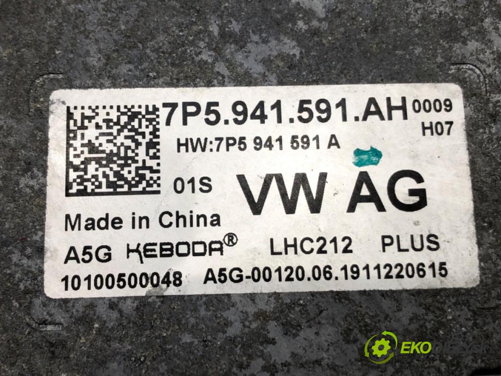 SKODA KODIAQ (NS7, NV7, NS6) 2016 - 2022    2.0 TSI 4x4 140 kW [190 KM] benzyna 2019 - 2022  Menič XENON 7P5941591AH (Riadiaca jednotka xenónu)