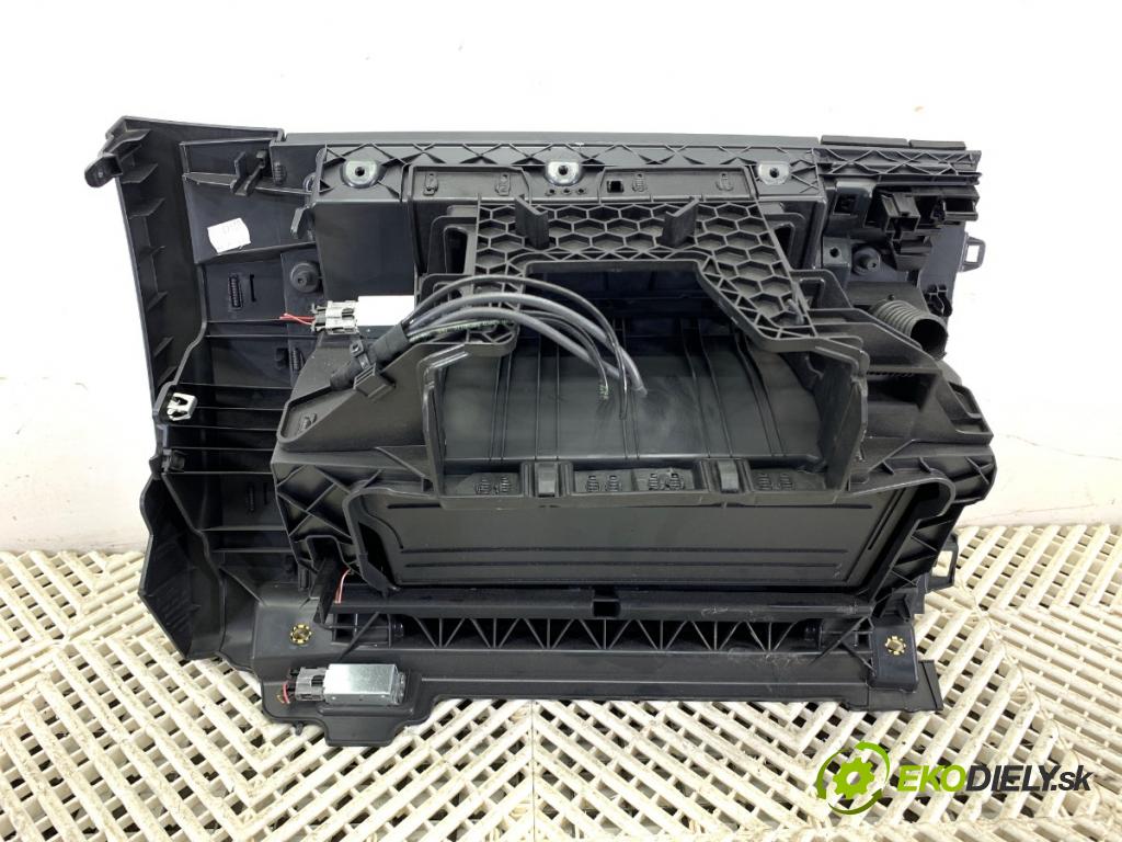 SKODA KODIAQ (NS7, NV7, NS6) 2016 - 2022    2.0 TSI 4x4 140 kW [190 KM] benzyna 2019 - 2022  přihrádka kastlík spolujezdce 566857097N (Přihrádky, kastlíky)