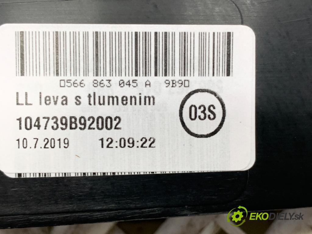 SKODA KODIAQ (NS7, NV7, NS6) 2016 - 2022    2.0 TSI 4x4 140 kW [190 KM] benzyna 2019 - 2022  Tunel stredový 566863045A (Stredový tunel / panel)