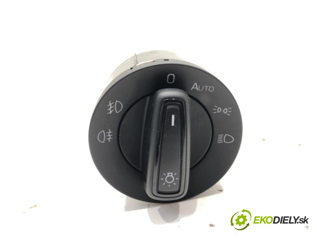 SKODA KODIAQ (NS7, NV7, NS6) 2016 - 2022    2.0 TSI 4x4 140 kW [190 KM] benzyna 2019 - 2022  Spínač svetiel 565941431C