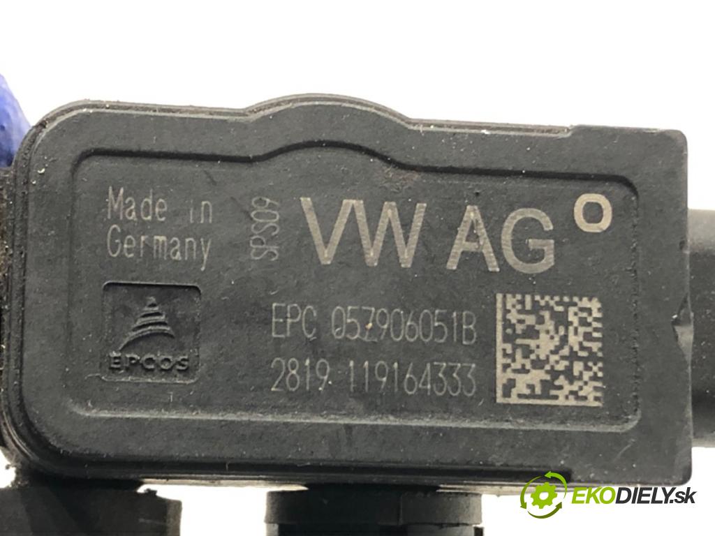 SKODA KODIAQ (NS7, NV7, NS6) 2016 - 2022    2.0 TSI 4x4 140 kW [190 KM] benzyna 2019 - 2022  Ventil tlaku 057906051B (Ventil)