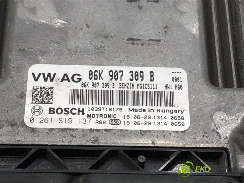 SKODA KODIAQ (NS7, NV7, NS6) 2016 - 2022    2.0 TSI 4x4 140 kW [190 KM] benzyna 2019 - 2022  riadiaca jednotka Motor 06K907309B 0261S19137 (Riadiaca jednotka)