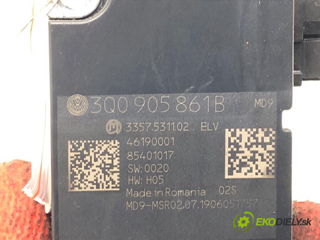 SKODA KODIAQ (NS7, NV7, NS6) 2016 - 2022    2.0 TSI 4x4 140 kW [190 KM] benzyna 2019 - 2022  blokáda volantu 3Q0905861B (Ostatné)