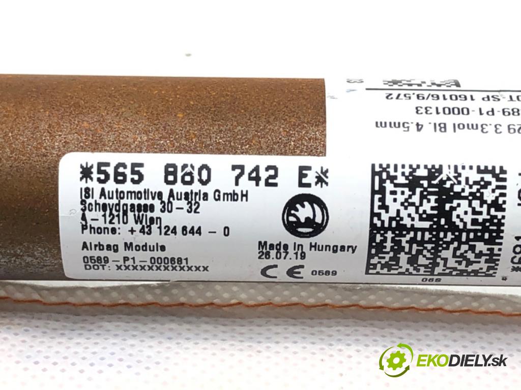 SKODA KODIAQ SUV 2019 140 kW 2.0 TSI 4x4 1984 Stropný pravy 565880742E