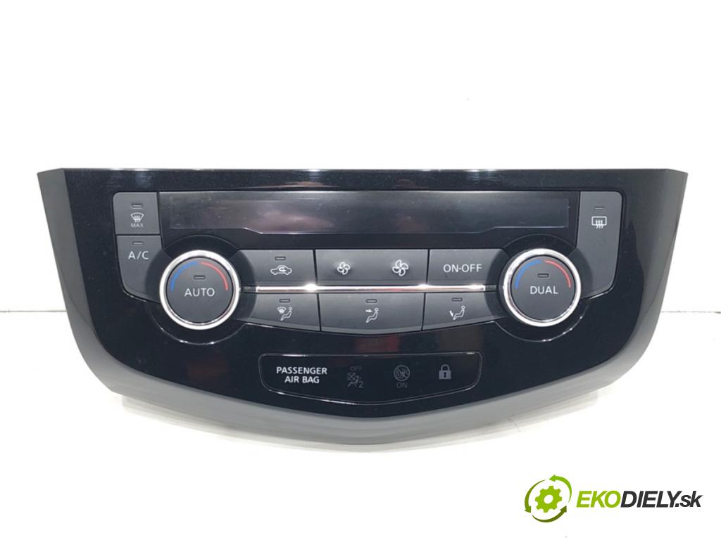 NISSAN QASHQAI II SUV (J11, J11_) 2013 - 2022    1.3 DIG-T 103 kW [140 KM] benzyna 2018 - 2022  Panel ovládania kúrenia 27500-HV00A (Prepínač/spínač/tlačidlo a ovládač kúrenia)