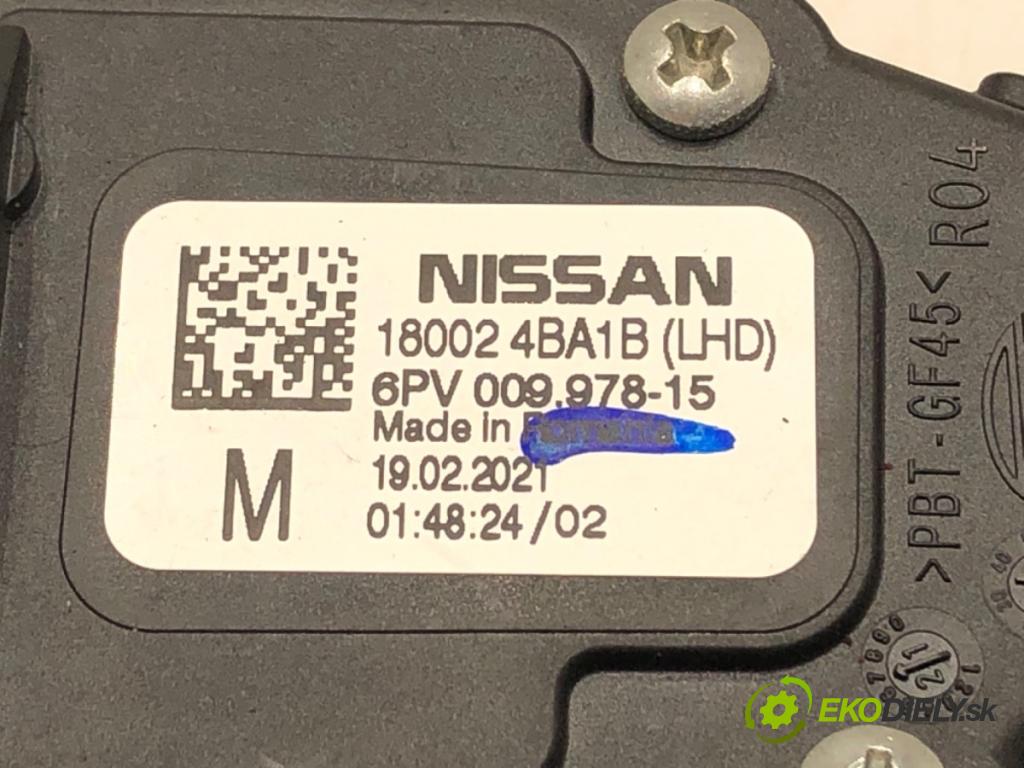 NISSAN QASHQAI II SUV (J11, J11_) 2013 - 2022    1.3 DIG-T 103 kW [140 KM] benzyna 2018 - 2022  Potenciometer plynu 6PV009978 (Pedál)