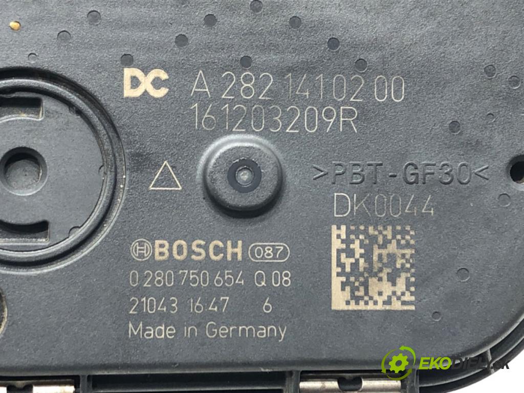 NISSAN QASHQAI II SUV (J11, J11_) 2013 - 2022    1.3 DIG-T 103 kW [140 KM] benzyna 2018 - 2022  Škrtiaca klapka A2821410200 (Škrtiaca klapka)