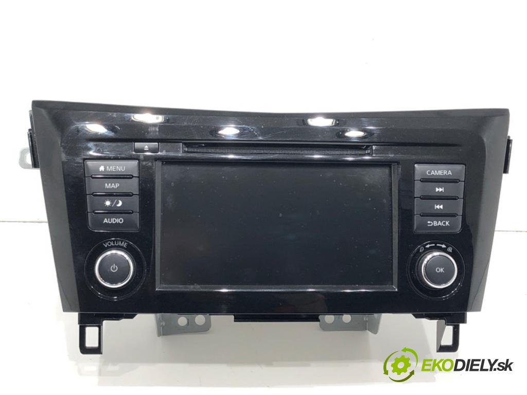 NISSAN QASHQAI II SUV (J11, J11_) 2013 - 2022    1.3 DIG-T 103 kW [140 KM] benzyna 2018 - 2022  RADIO 259157FW5B (Audio zariadenie)