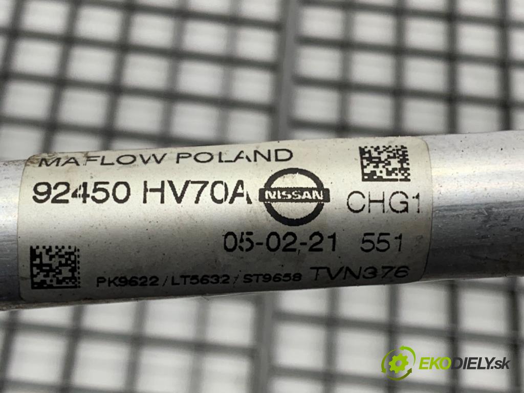 NISSAN QASHQAI II SUV (J11, J11_) 2013 - 2022    1.3 DIG-T 103 kW [140 KM] benzyna 2018 - 2022  rúrka klimatizácie 92450HV70A (Rúrka klimatizácie)