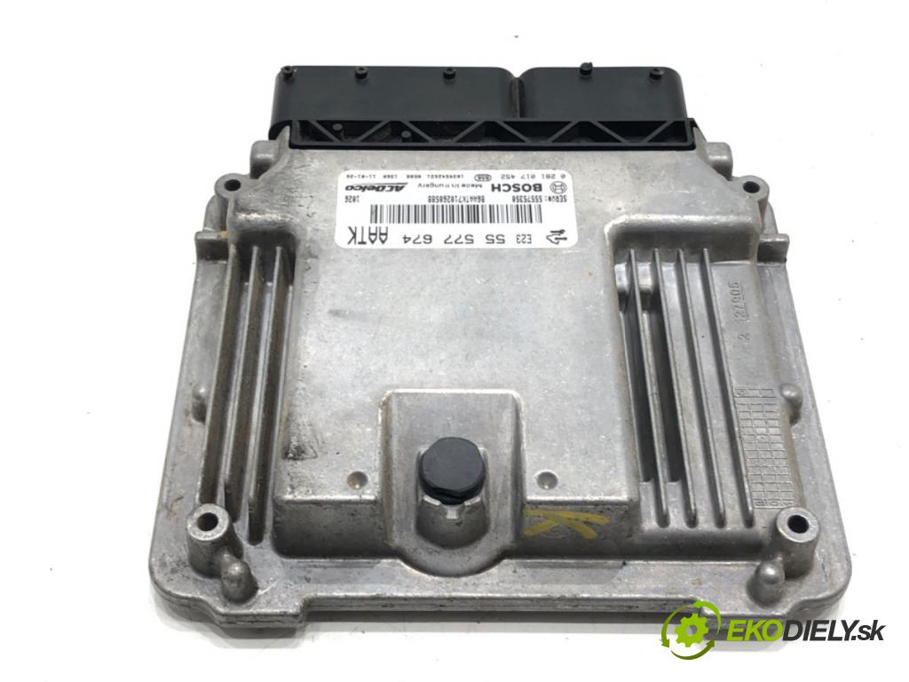 OPEL ASTRA J (P10) 2009 - 2015    2.0 CDTI (68) 118 kW [160 KM] olej napędowy 2009 - 2015  riadiaca jednotka Motor 55577674 0281017452 (Riadiaca jednotka)