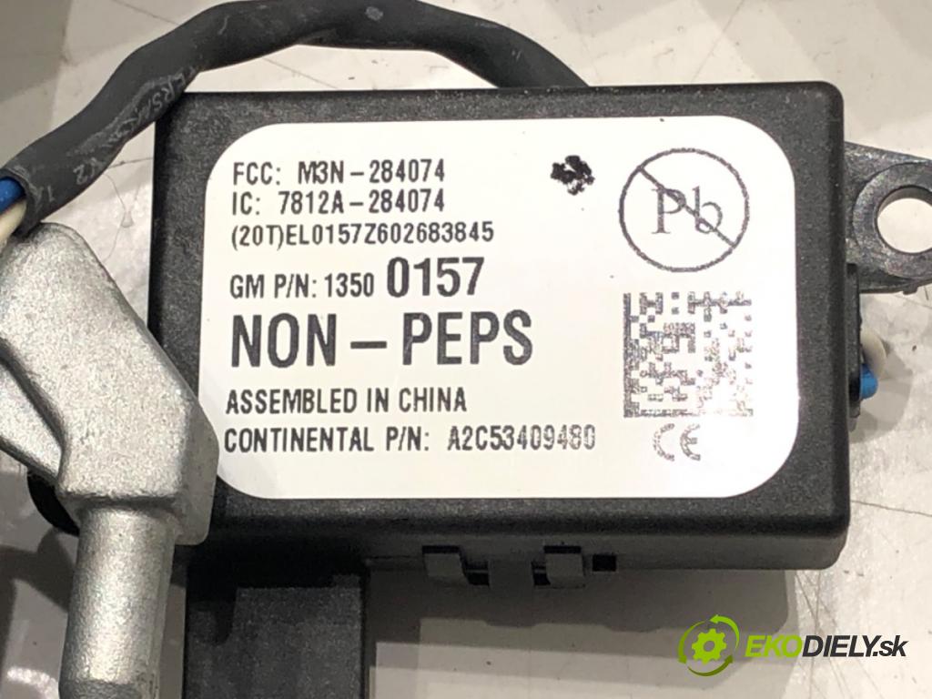 OPEL ASTRA J (P10) 2009 - 2015    2.0 CDTI (68) 118 kW [160 KM] olej napędowy 2009 - 2015  spínačka 13326419 (Spínací skříňky a klíče)