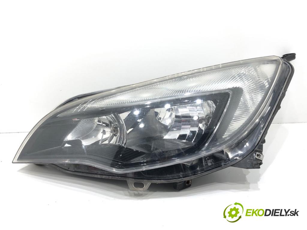 OPEL ASTRA J (P10) 2009 - 2015    2.0 CDTI (68) 118 kW [160 KM] olej napędowy 2009 - 2015  světlomet levý přední část 13297722