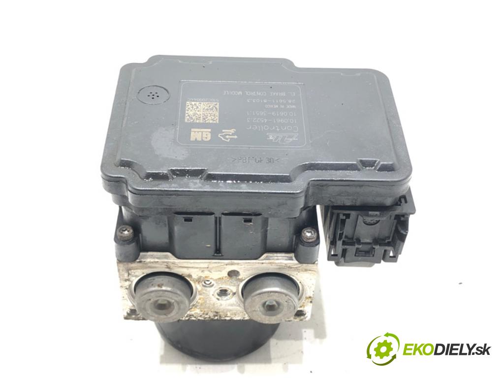 OPEL ASTRA J (P10) 2009 - 2015    2.0 CDTI (68) 118 kW [160 KM] olej napędowy 2009 - 2015  Pumpa ABS 13356789 (Pumpa ABS)