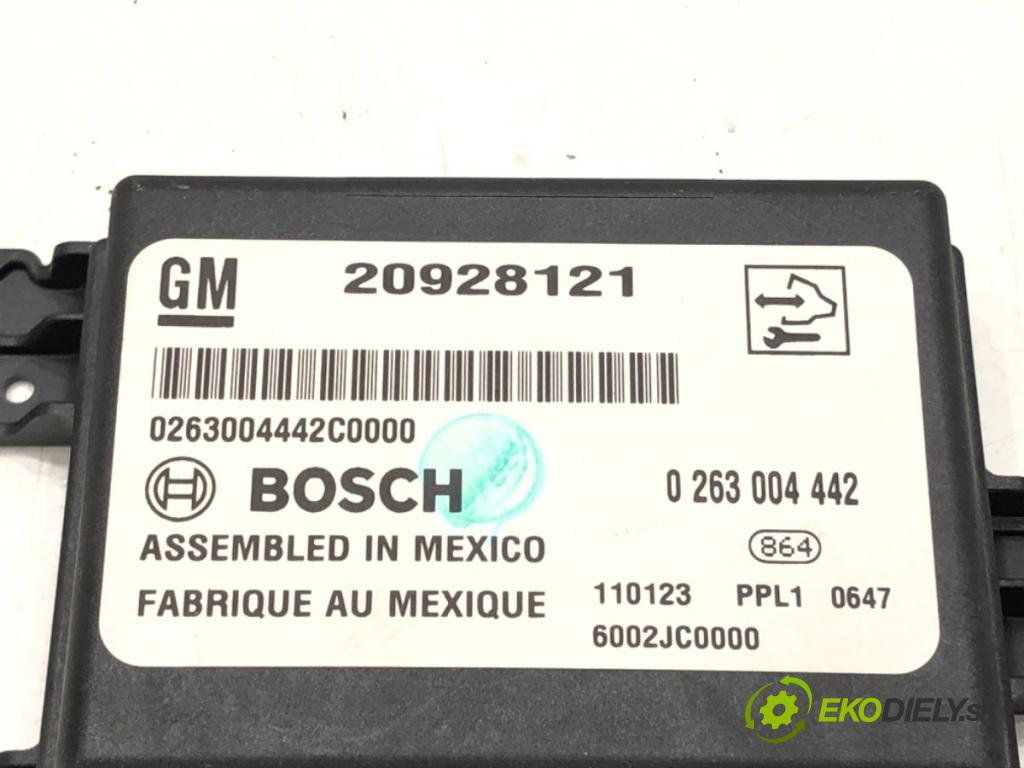 OPEL ASTRA J (P10) 2009 - 2015    2.0 CDTI (68) 118 kW [160 KM] olej napędowy 2009 - 2015  Modul PDC 20928121 (Ostatné)