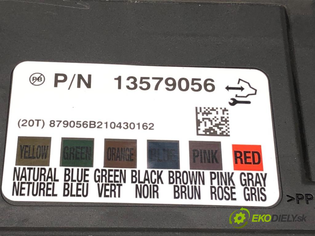 OPEL ASTRA J (P10) 2009 - 2015    2.0 CDTI (68) 118 kW [160 KM] olej napędowy 2009 - 2015  Modul komfortu 13579056 (Modul komfortu)