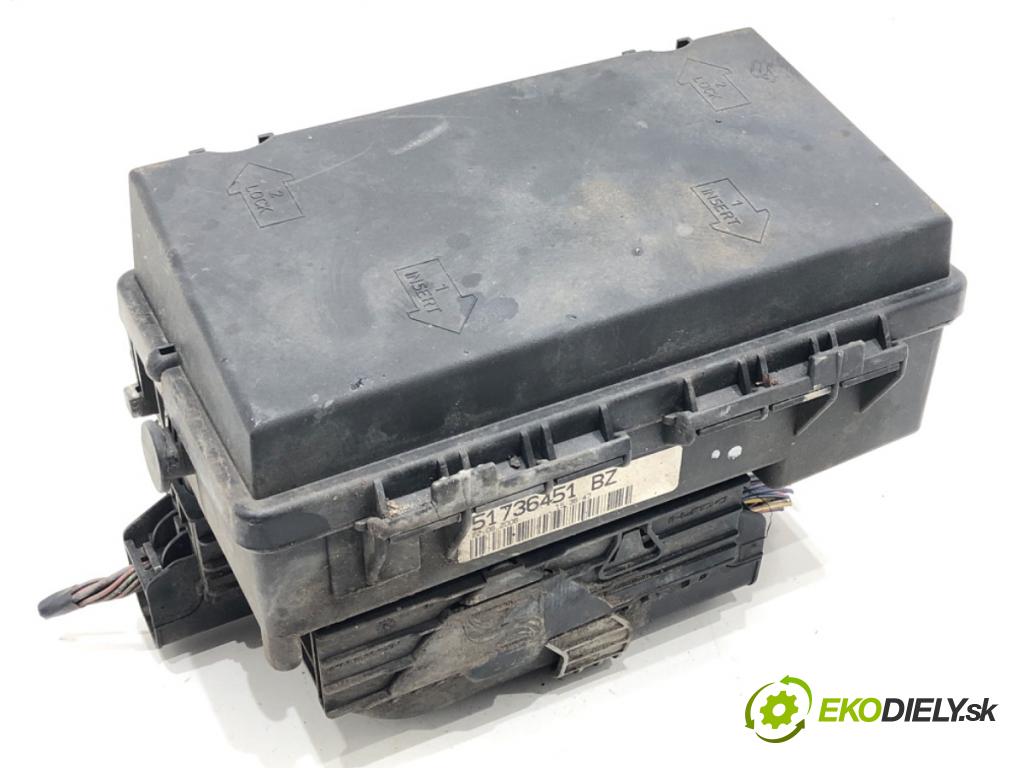 FIAT GRANDE PUNTO (199_) 2005 - 2022    1.2 48 kW [65 KM] benzyna 2005 - 2022  skříňka poistková 51736451 (Pojistkové skříňky)