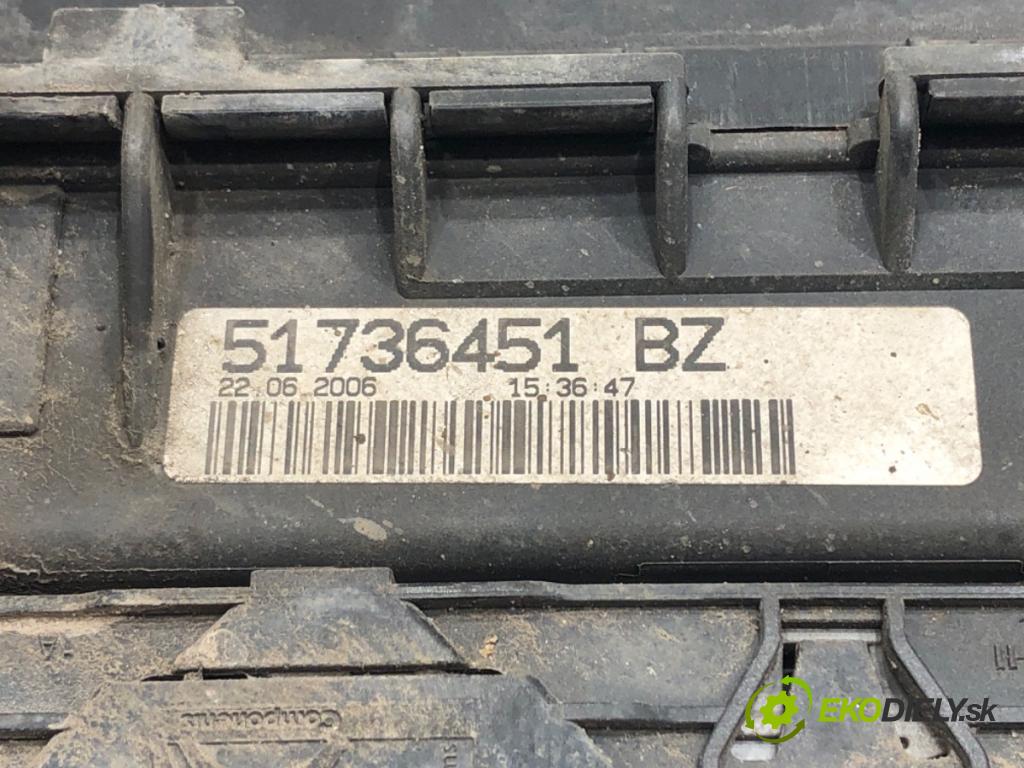 FIAT GRANDE PUNTO (199_) 2005 - 2022    1.2 48 kW [65 KM] benzyna 2005 - 2022  skříňka poistková 51736451 (Pojistkové skříňky)